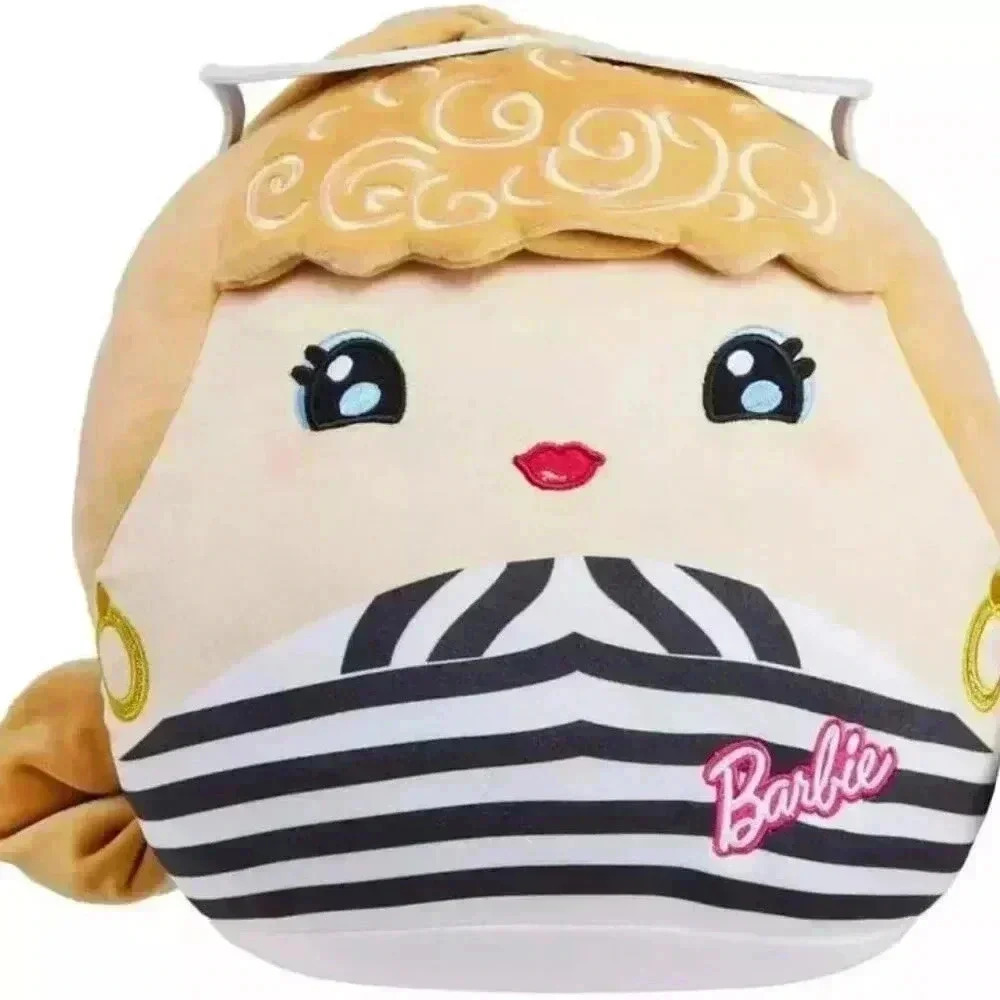 Barbie Cuutopia 14" Plush Toy Doll Mattel Black & White Outfit